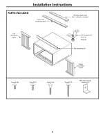 Preview for 8 page of GE AEW10A Owner'S Manual And Installation Instructions