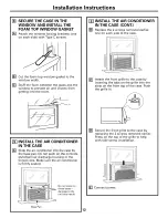 Preview for 12 page of GE AEW10A Owner'S Manual And Installation Instructions