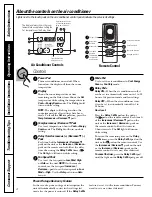 Preview for 4 page of GE AEW10AJ Owner'S Manual And Installation Instructions