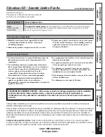 Preview for 35 page of GE AEW10AM Owner'S Manual And Installation Instructions