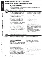 Предварительный просмотр 38 страницы GE AEW10AM Owner'S Manual And Installation Instructions