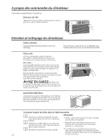 Предварительный просмотр 24 страницы GE AEW14 Series Owner'S Manual & Installation Instructions