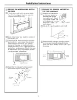 Preview for 11 page of GE AEW18 and Owner'S Manual And Installation Instructions