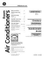 Preview for 1 page of GE AEW24 Series Owner'S Manual And Installation Instructions