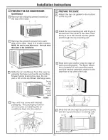 Preview for 10 page of GE AEW24DSL1 Owner'S Manual And Installation Instructions