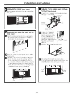 Preview for 11 page of GE AEW24DT Owner'S Manual And Installation Instructions