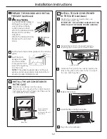 Предварительный просмотр 12 страницы GE AEW24DT Owner'S Manual And Installation Instructions