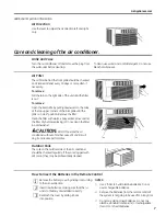 Предварительный просмотр 7 страницы GE AEY05 Owner'S Manual And Installation Instructions