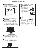 Предварительный просмотр 10 страницы GE AEZ06 Series Owner'S Manual And Installation Instructions