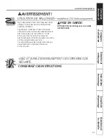 Preview for 19 page of GE AEZ08 Series Owner'S Manual And Installation Instructions