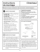 Предварительный просмотр 23 страницы GE AEZ08 Series Owner'S Manual And Installation Instructions