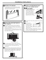 Предварительный просмотр 10 страницы GE AEZ10 Series Owner'S Manual And Installation Instructions