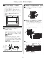 Предварительный просмотр 23 страницы GE AEZ10 Series Owner'S Manual And Installation Instructions