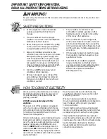 Preview for 2 page of GE AEZ12 Series Owner'S Manual And Installation Instructions