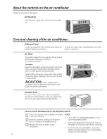 Предварительный просмотр 6 страницы GE AEZ18 Owner'S Manual And Installation Instructions