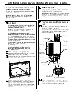 Предварительный просмотр 31 страницы GE AEZ24 Series Owner'S Manual And Installation Instructions