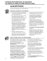 Preview for 38 page of GE AEZ25DP Owner'S Manual And Installation Instructions