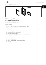 Preview for 4 page of GE AF-600 FP Series Instruction