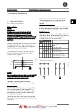 Предварительный просмотр 10 страницы GE AF-600 FP Series Operating Instructions Manual