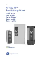 GE AF-600 FP Series Quick Manual preview