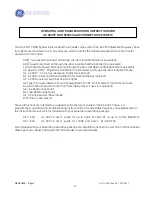 Предварительный просмотр 27 страницы GE AF-600 FP Series User Manual