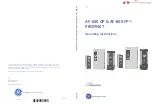 GE AF-650 GP PROFINET Operating Instructions Manual preview