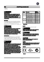 Preview for 2 page of GE AF-650 GP Series Design And Installation Manual