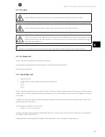 Предварительный просмотр 84 страницы GE AF-650 GP Series Operating Instructions Manual