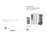 Preview for 1 page of GE AF-650 GP Series Programming Manual