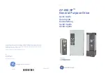 GE AF-650 GP Series Quick Manual preview