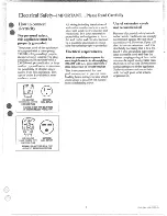 Preview for 3 page of GE AFH12 Use And Care Manual