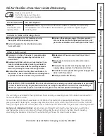 Предварительный просмотр 11 страницы GE AFHC09AM Owner'S Manual