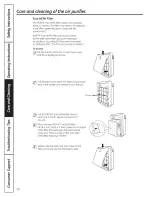 Preview for 10 page of GE AFHC32AM Owner'S Manual