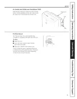 Preview for 11 page of GE AFHC32AM Owner'S Manual