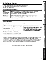 Предварительный просмотр 19 страницы GE AG_05 - 5 Owner'S Manual & Installation Instructions