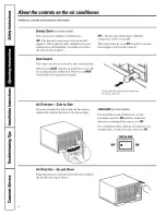 Preview for 6 page of GE AG_07 Series Owner'S Manual And Installation Instructions