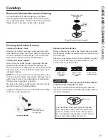 Предварительный просмотр 17 страницы GE AGBS45 Owner'S Manual