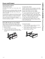 Предварительный просмотр 19 страницы GE AGBS45 Owner'S Manual