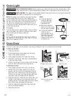 Предварительный просмотр 20 страницы GE AGBS45 Owner'S Manual