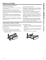 Предварительный просмотр 47 страницы GE AGBS45 Owner'S Manual