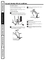 Preview for 8 page of GE AGD06 Owner'S Manual And Installation Instructions