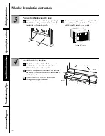 Preview for 12 page of GE AGD06 Owner'S Manual And Installation Instructions