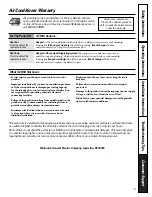 Preview for 19 page of GE AGD06 Owner'S Manual And Installation Instructions