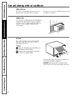 Preview for 8 page of GE AGD08 Owner'S Manual And Installation Instructions