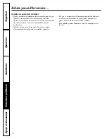 Предварительный просмотр 36 страницы GE AGD08 Owner'S Manual And Installation Instructions