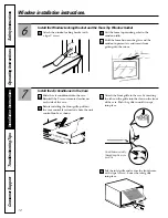 Предварительный просмотр 12 страницы GE AGE12 Owner'S Manual And Installation Instructions