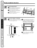 Предварительный просмотр 12 страницы GE AGF05 Owner'S Manual And Installation Instructions