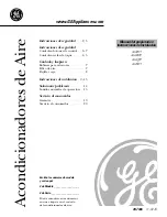 Preview for 21 page of GE AGF05 Owner'S Manual And Installation Instructions