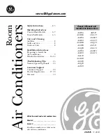 Preview for 1 page of GE AGF06 Owner'S Manual And Installation Instructions