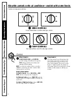 Preview for 6 page of GE AGF06 Owner'S Manual And Installation Instructions